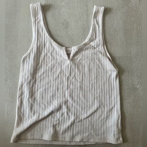 American Eagle - White Tank Top - Women’s Small
